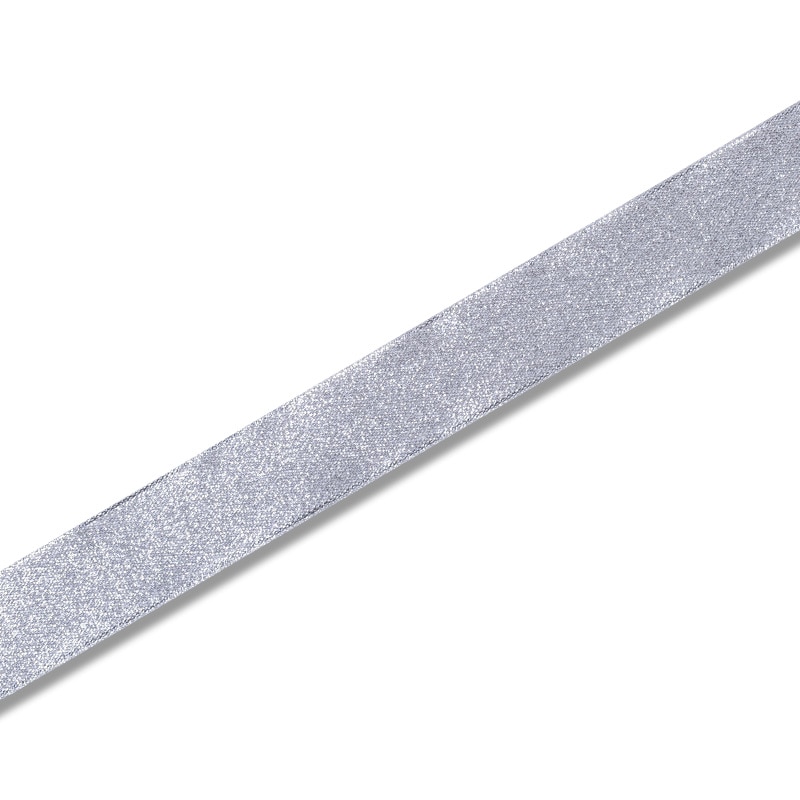 HEIKO エレガンスメタルリボン 24mm幅×20m シルバー 1巻